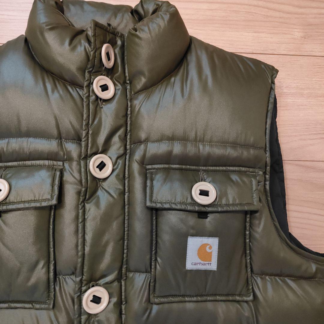 Carhartt　ミリタリー　ダウンベスト　肉厚