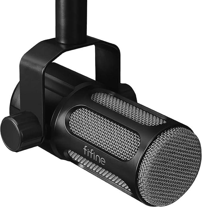 FIFINE XLR 高性能 ダイナミックマイク XLR端子のみ搭載 TANK1