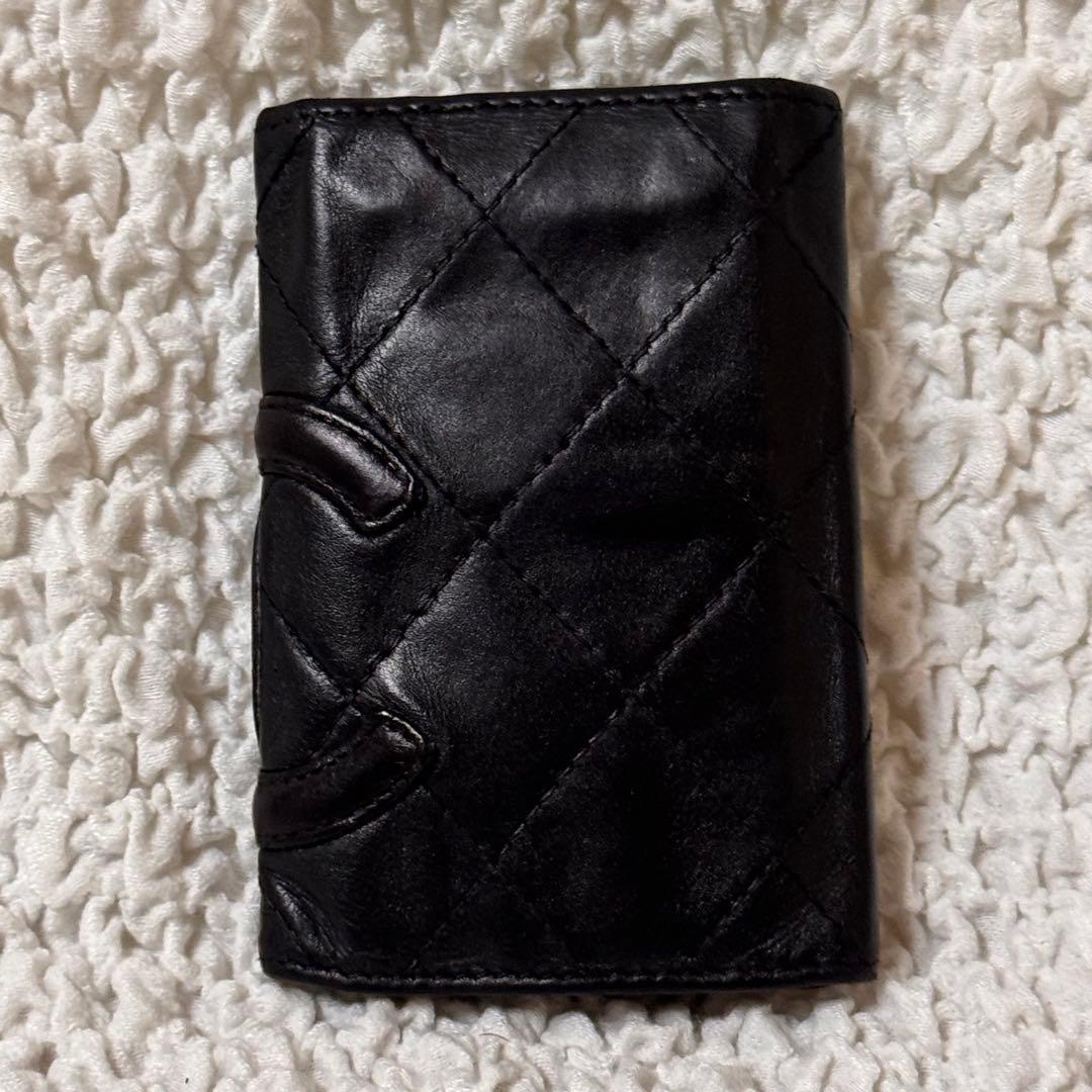 美品✨CHANEL シャネル 6連キーケース カンボンライン