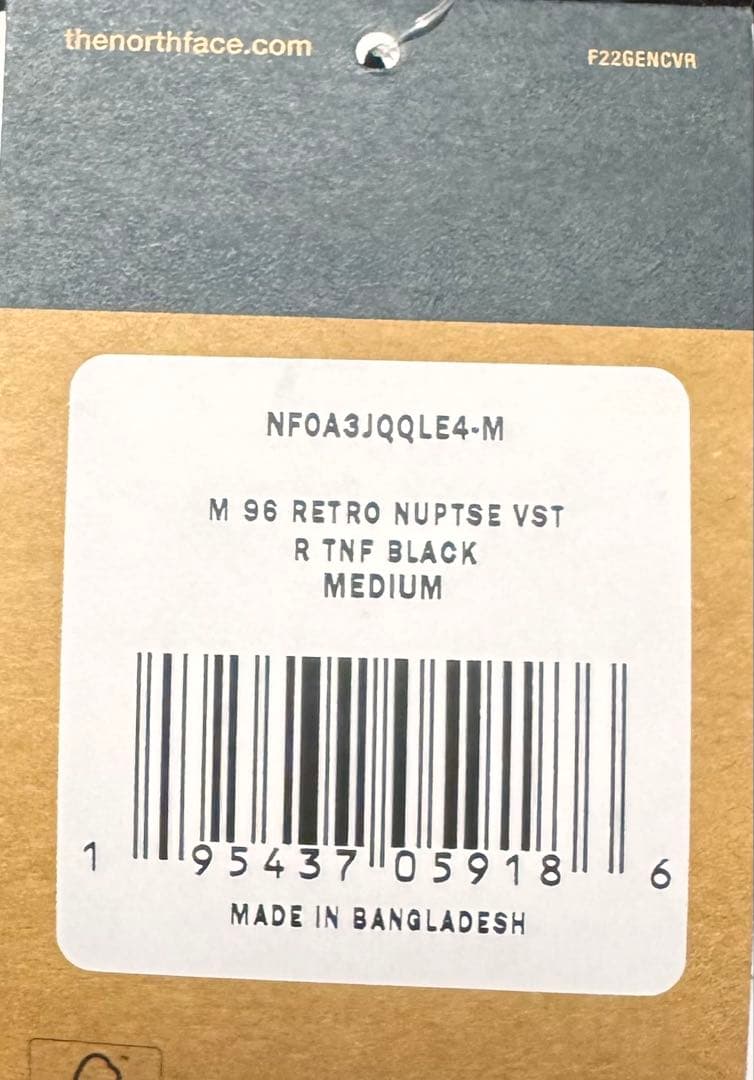 【新品未使用】THE NORTH FACE ブラック ダウンベスト