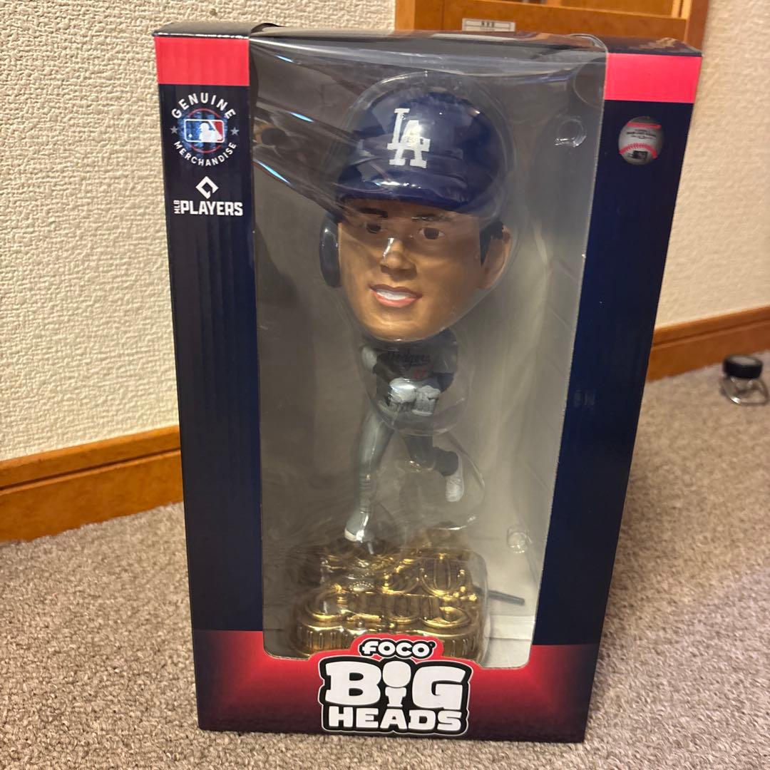 大谷翔平 ロサンゼルス・ドジャース 50-50達成記念 ボブルヘッド 約24cm