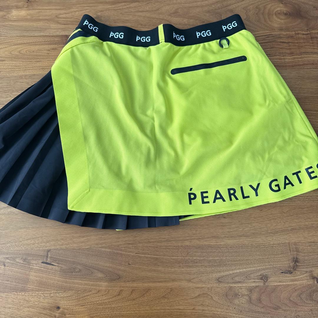 PEARLY GATES（パーリーゲイツ）ブランドラインPGGプリーツスカート