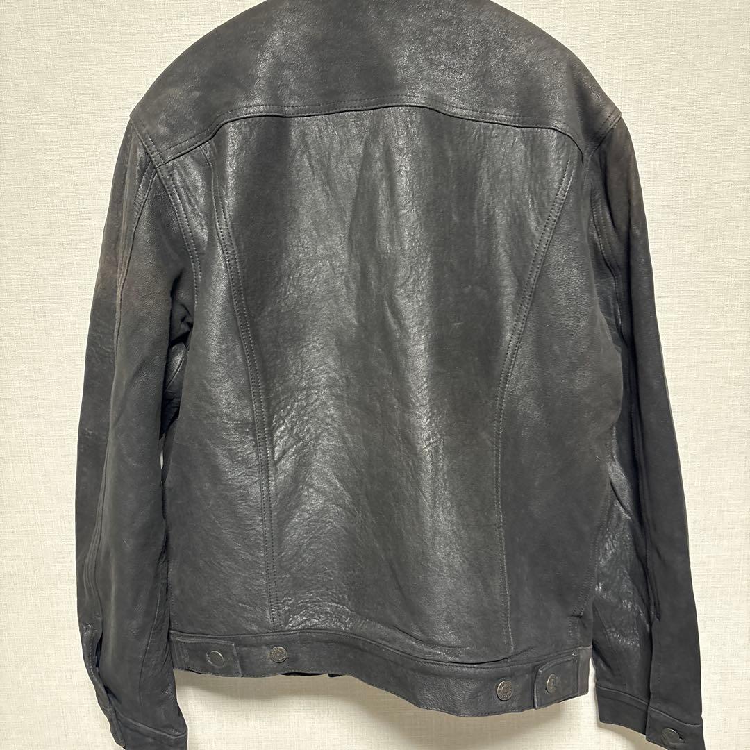 m*a様 LEVI’S ブラックレザー ジャケット