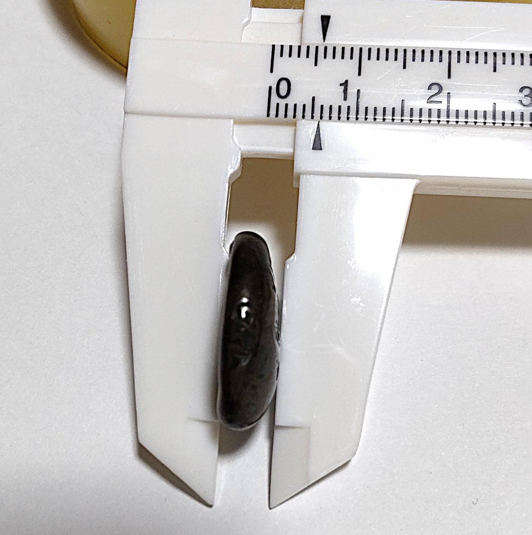 豆板銀　片面大黒　古銭　12g