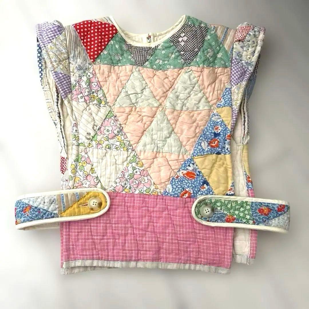 @*@様 オークションnude vintageパッチワーク キルト ベスト