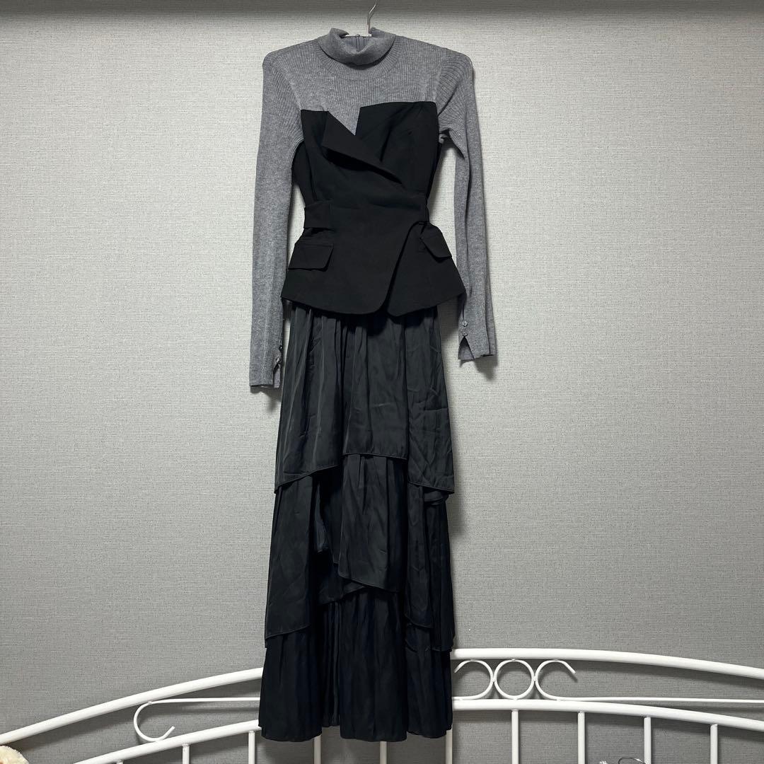 FRAY I.D ビスチェコンビニットワンピース