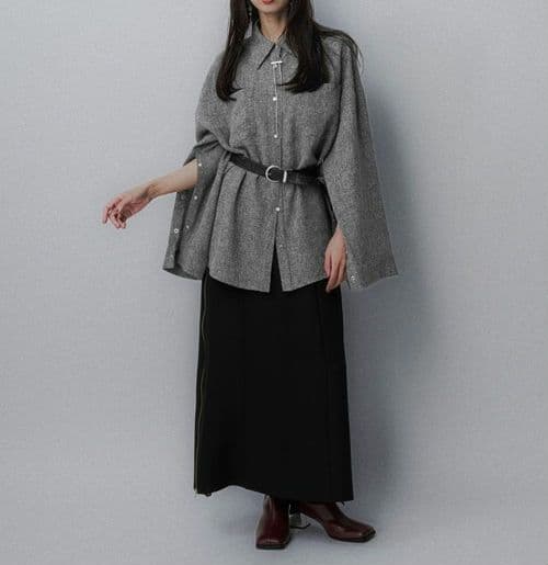 HARE ハレ アソート2WAYBIGシャツ グレー系 　シャツ