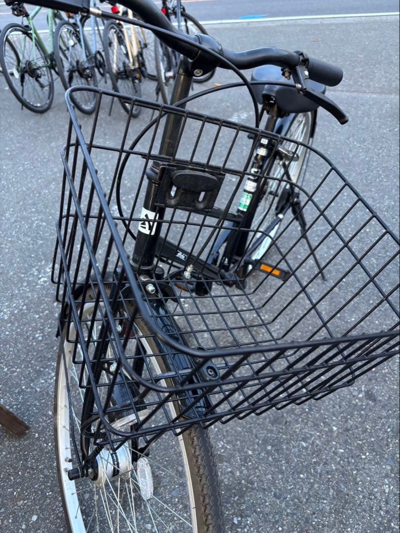 ASAHIの自転車　26インチ　黒色