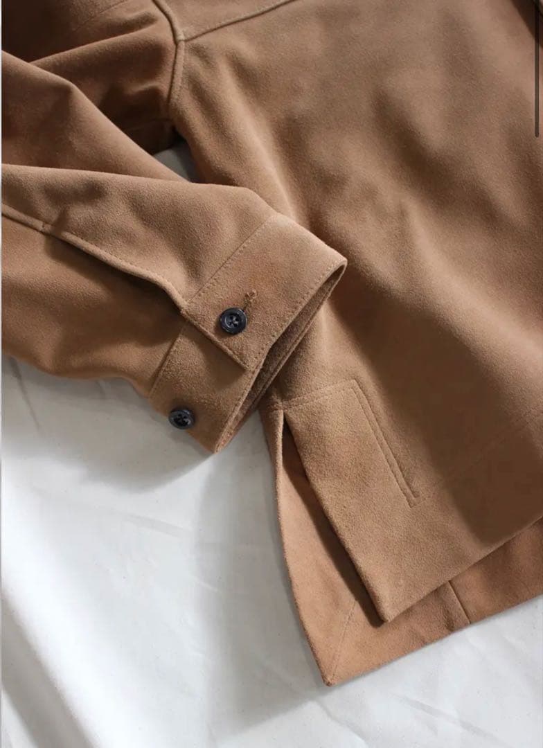 D*T様 ANCELLM 25SS SUEDE SHORT SHIRT JACK