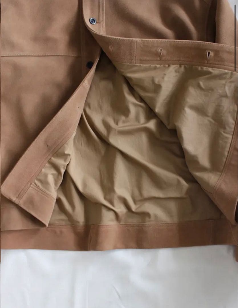 D*T様 ANCELLM 25SS SUEDE SHORT SHIRT JACK