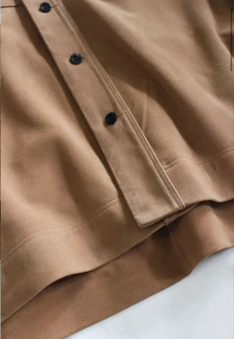 D*T様 ANCELLM 25SS SUEDE SHORT SHIRT JACK