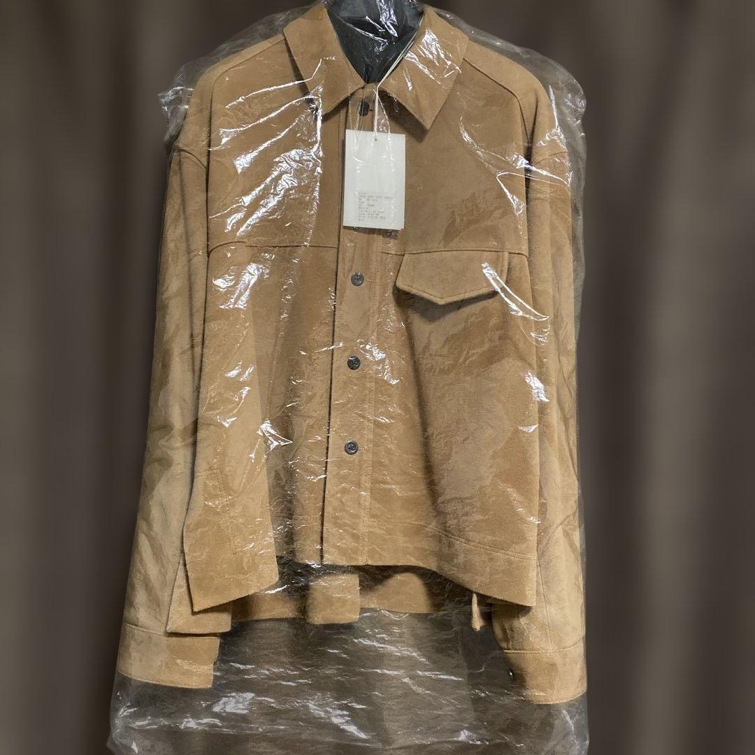 D*T様 ANCELLM 25SS SUEDE SHORT SHIRT JACK