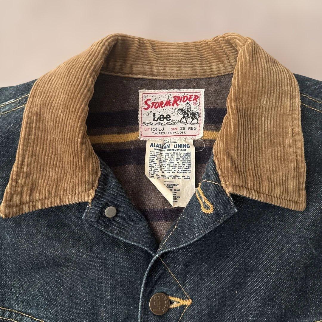 【美品】Lee Storm Rider Gジャン 38 REG