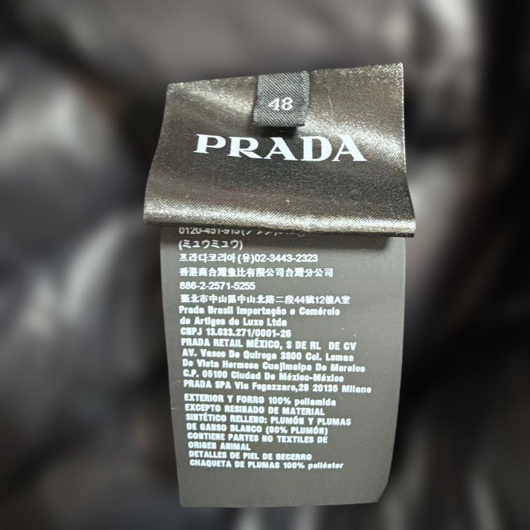 TOMOさん専用 PRADA プラダ　ブラック　ダウンベスト　48