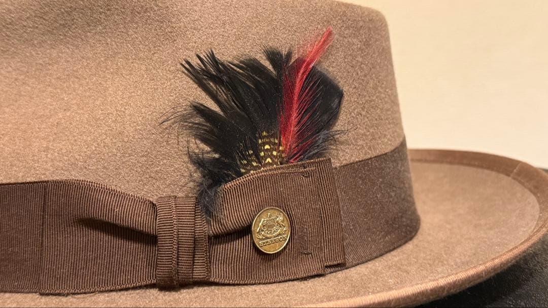 STETSON ステットソン ウールフェルト ハット 約60.5cm