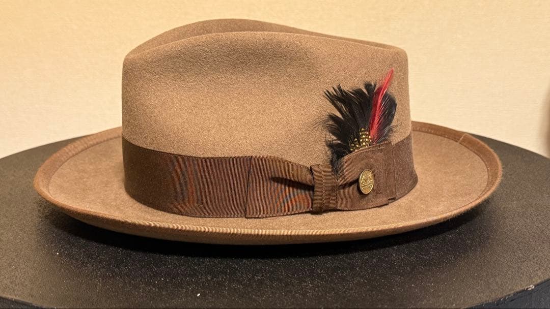 STETSON ステットソン ウールフェルト ハット 約60.5cm