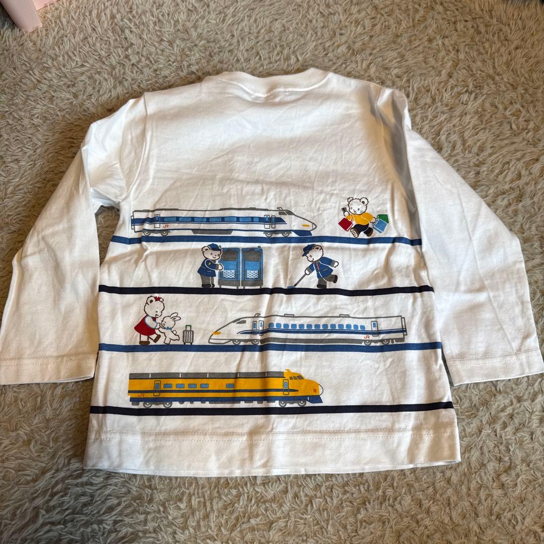 美品　ファミリア　JR東海コラボ　ロンT 90