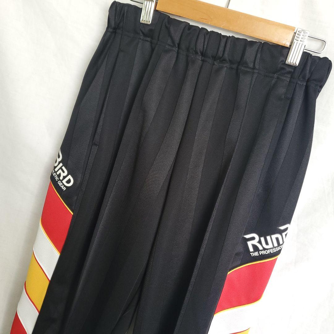 90s オールドMIZUNO RunBird ジャージ トラックパンツ 黒