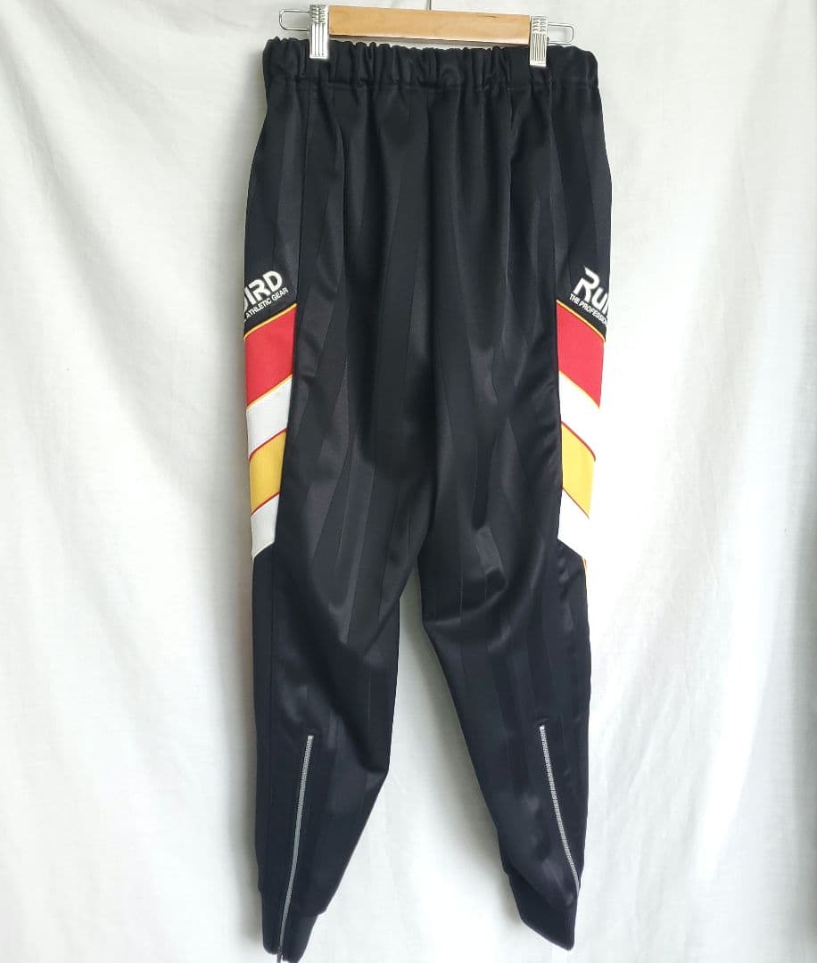 90s オールドMIZUNO RunBird ジャージ トラックパンツ 黒