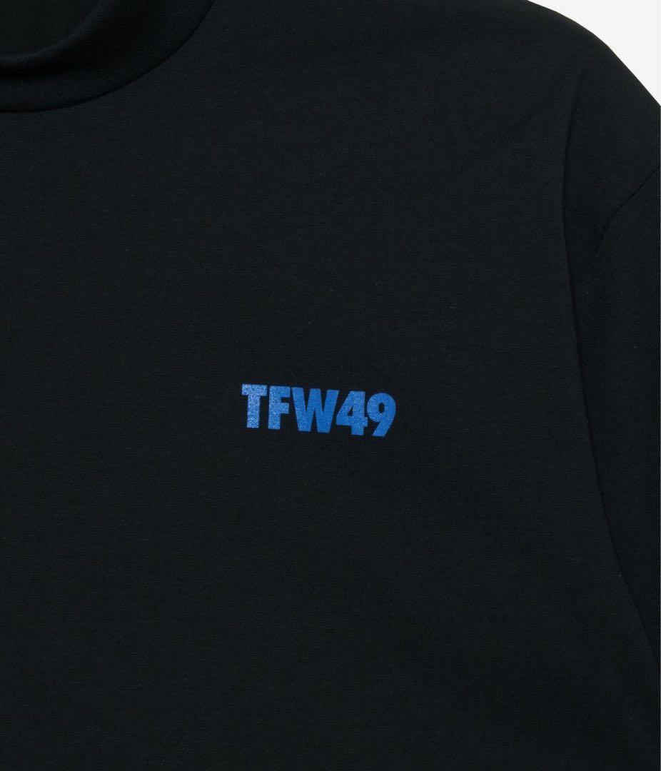完売品⭐️新品タグ付き⭐️TFW49 ブラック　モックネック　M 2025新作