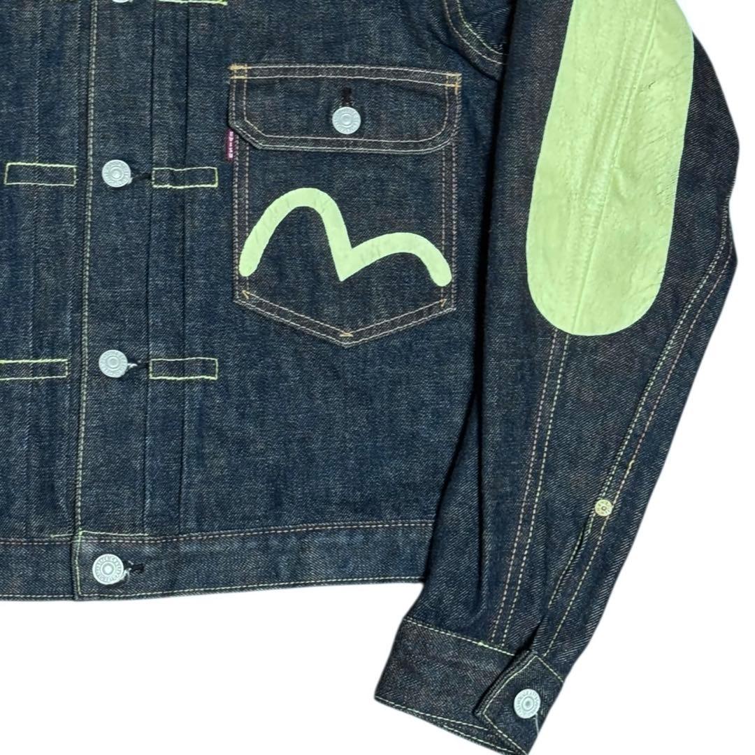 美品 濃紺 EVISU 1506 大黒 1st デニムジャケット 38 日本製