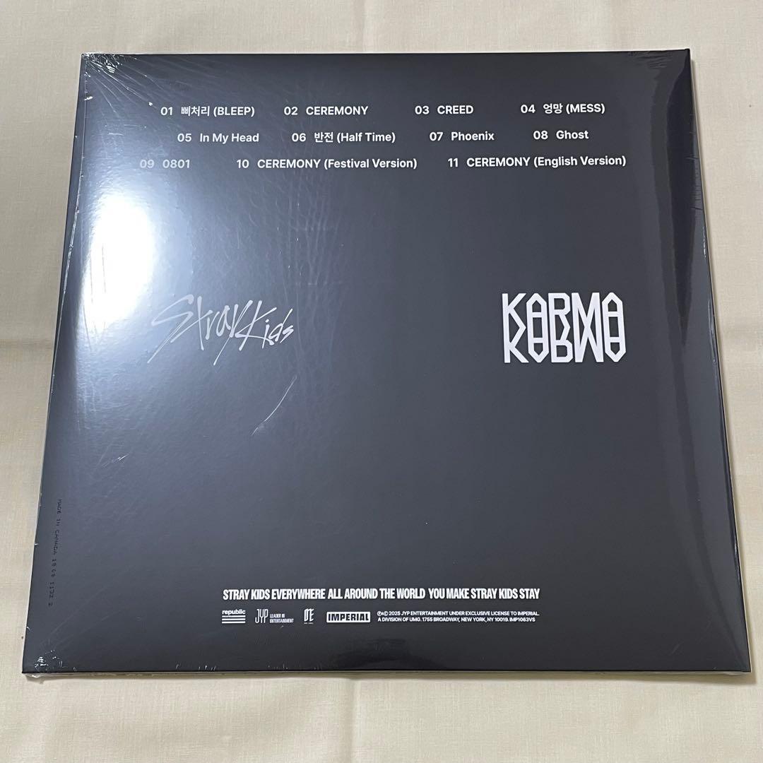 【即購入可】KARMA Vinyl CLEAR SAPPHIRE LP ver.