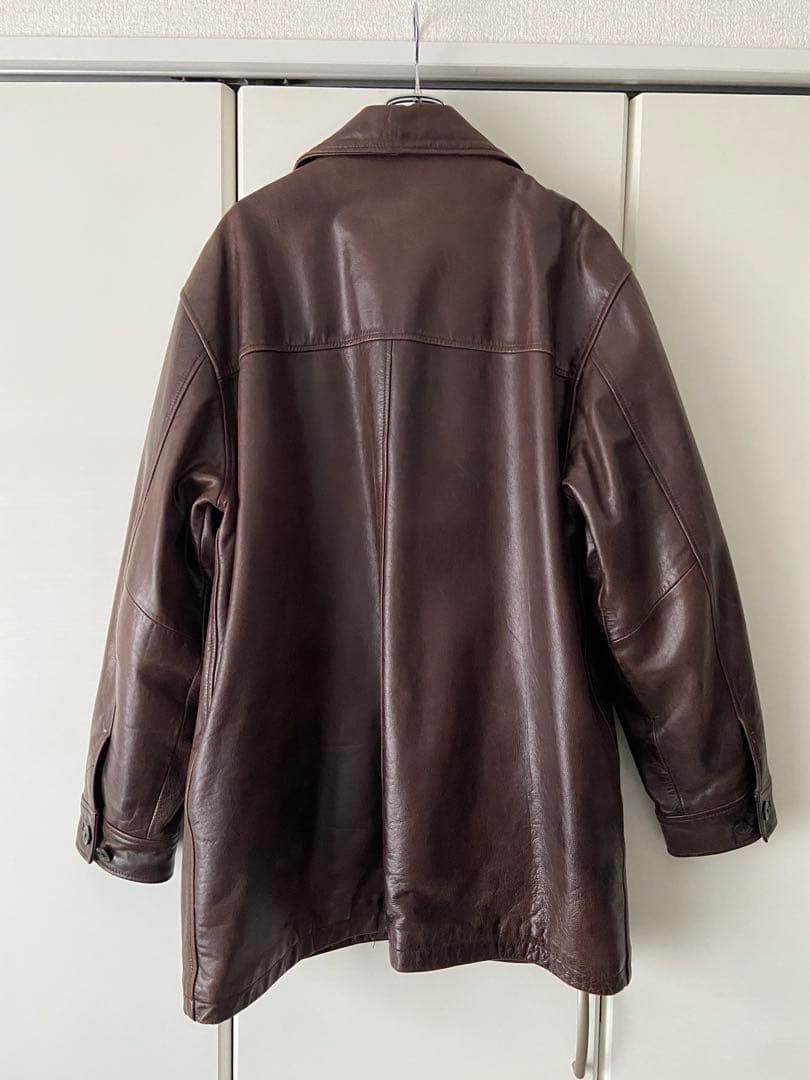 【USED】OLD GAP レザーカーコート