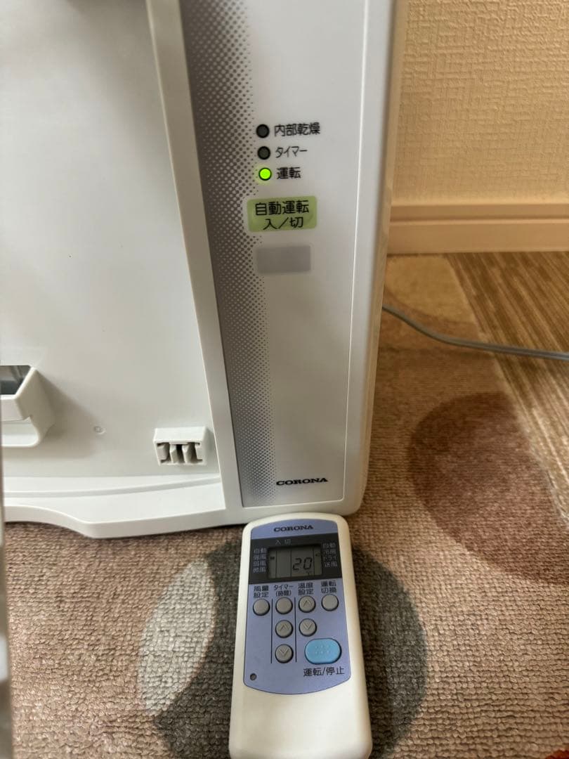 コロナルームエアコンウインド形冷房専用型式CW-1622R 2022年製