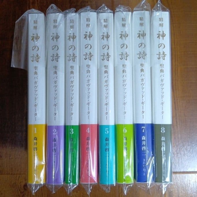 精解 神の詩 聖典バガヴァッド・ギーター1〜8巻　森井啓二