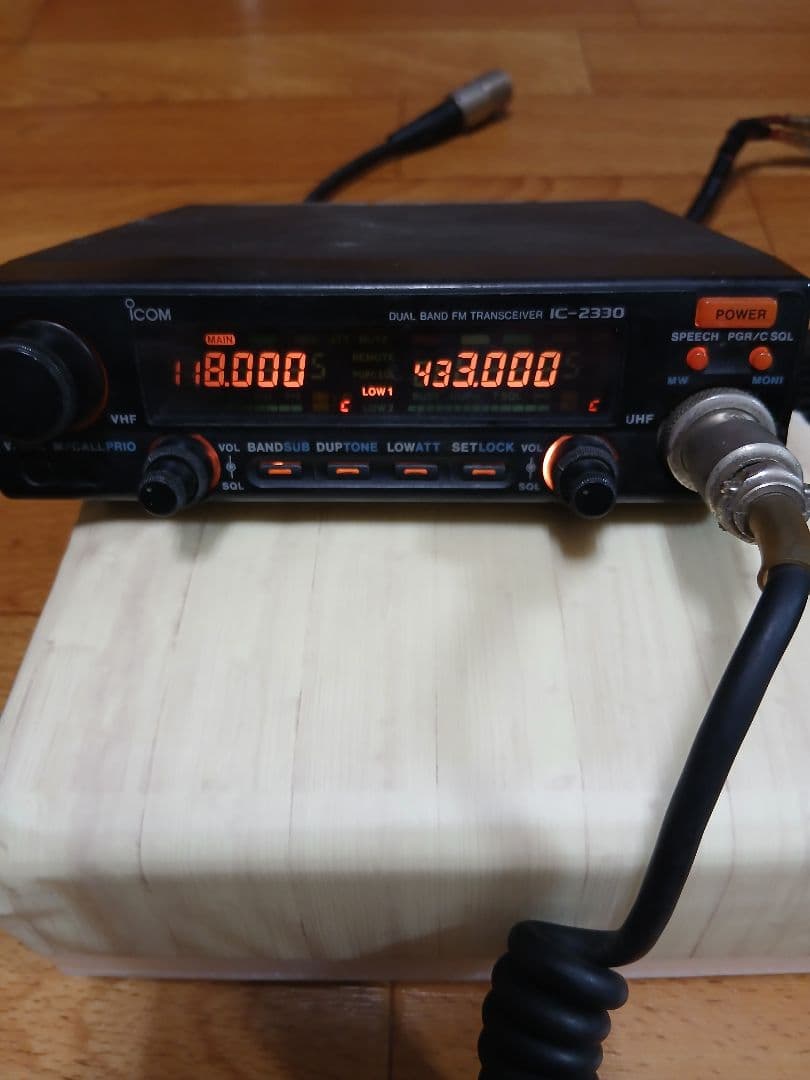ICOM IC-2330 デュアルバンドトランシーバー ※ジャンク品