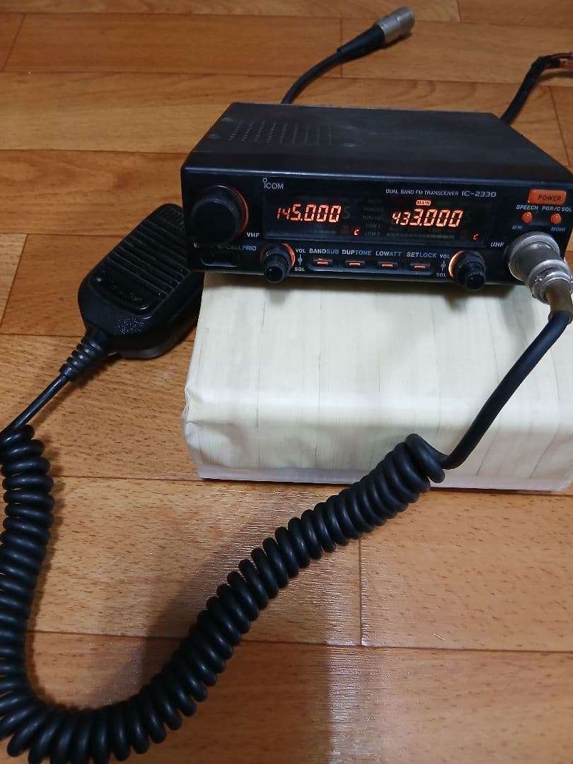ICOM IC-2330 デュアルバンドトランシーバー ※ジャンク品