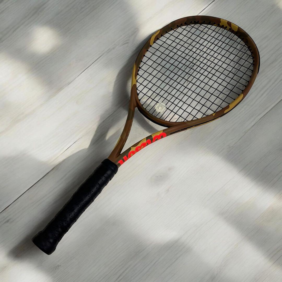 【人気カモ柄】Wilson BURN100LS 錦織圭 硬式用 ラケット テニス