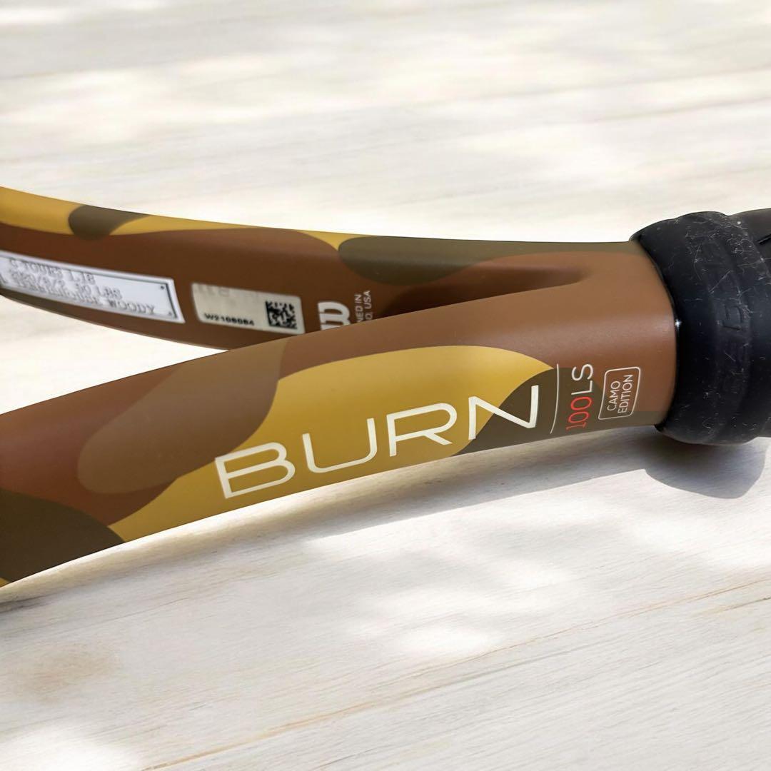 【人気カモ柄】Wilson BURN100LS 錦織圭 硬式用 ラケット テニス