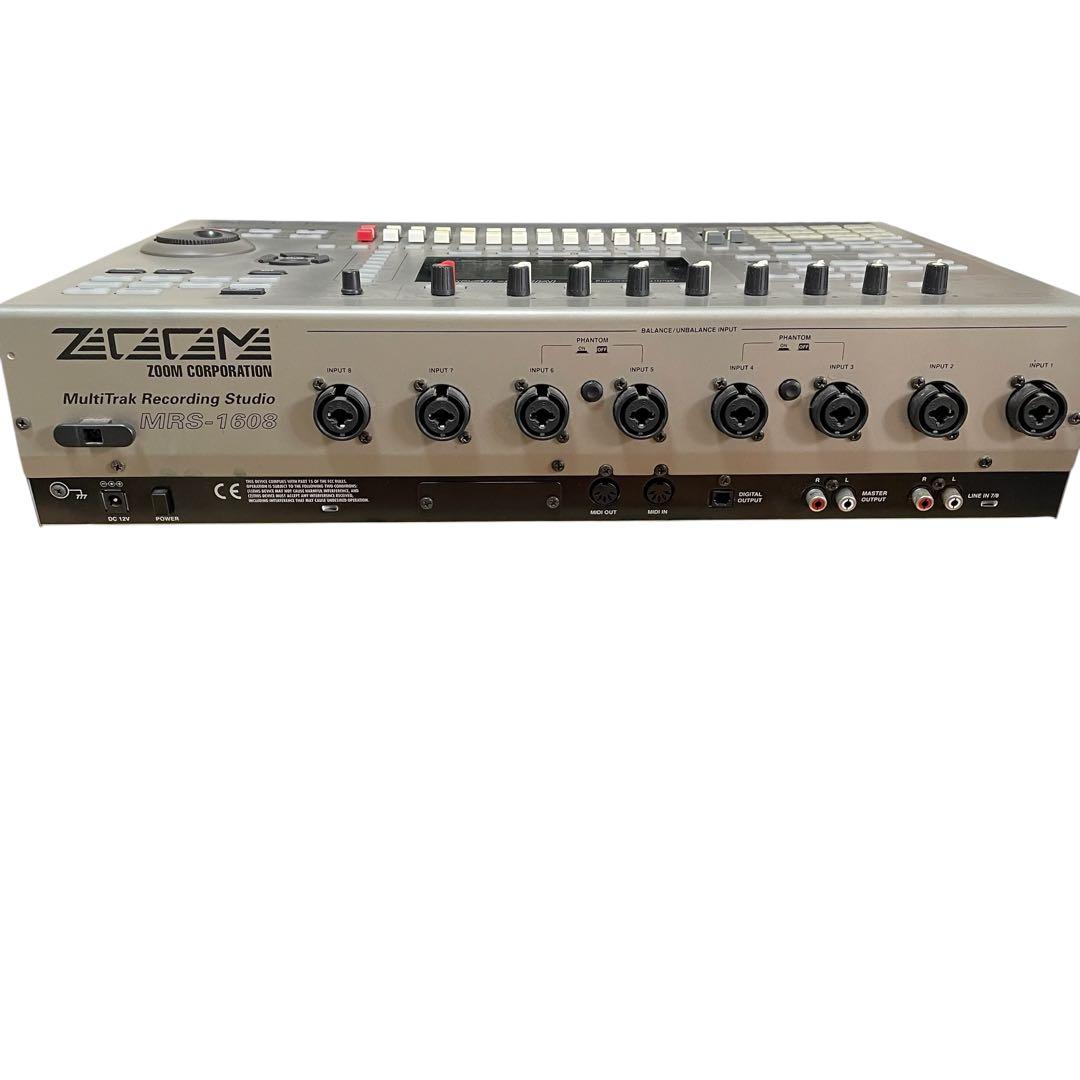ZOOM MRS-1608 マルチトラックレコーディングスタジオ /ケース付き