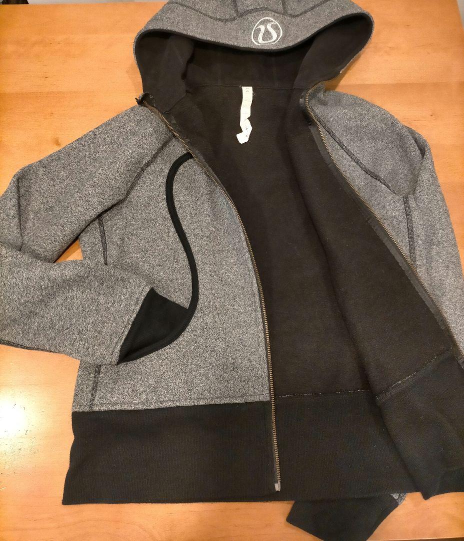 Lululemon Scuba ジップアップパーカー 10 (Lサイズ相当)