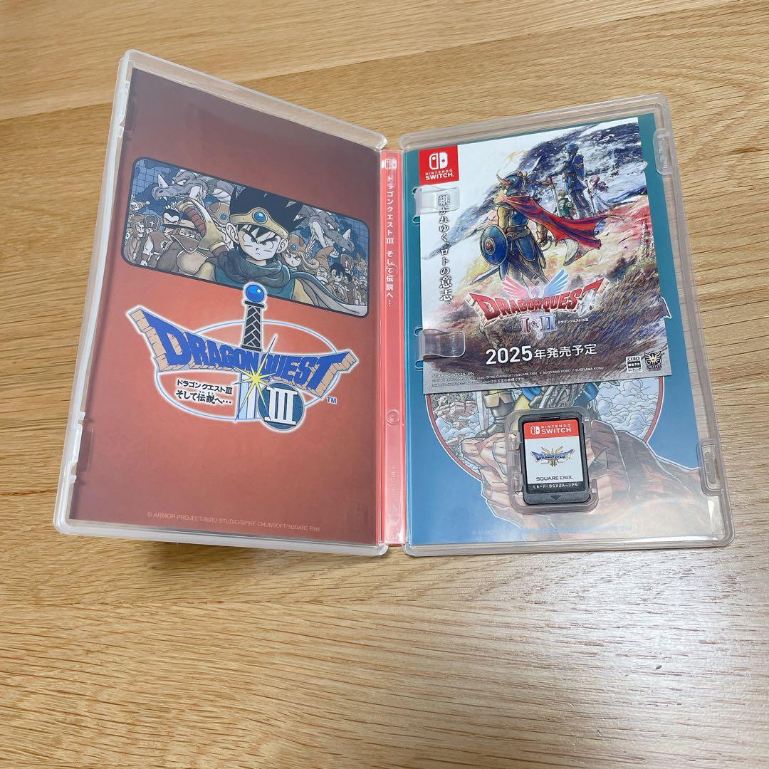 値下げ【美品】ドラゴンクエスト1 & 2 3 Switch　ソフト収納BOX付き