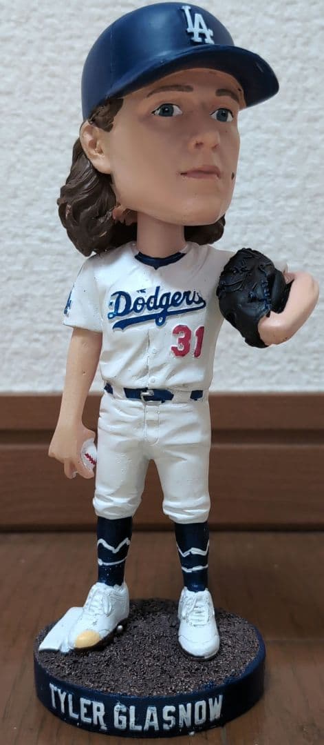 【非売品・限定品】LAドジャース『タイラー・グラスノー』バブルヘッド