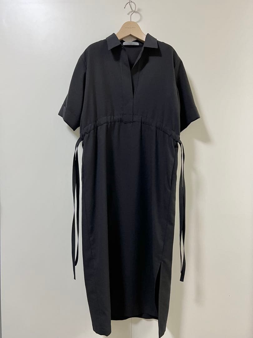 theory luxe 22SS 完売 ロング丈ショートスリーブシャツワンピース
