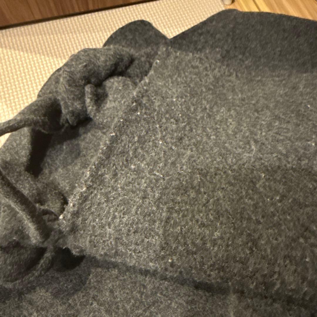 heve リボンウールジレ　チャコール　中古