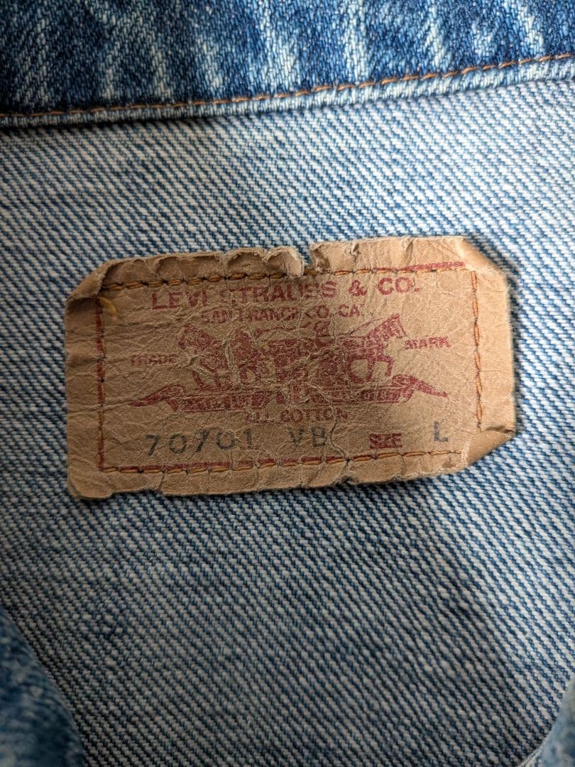 ジャケット・アウター 1st Levi's 70701 VB denim jacket