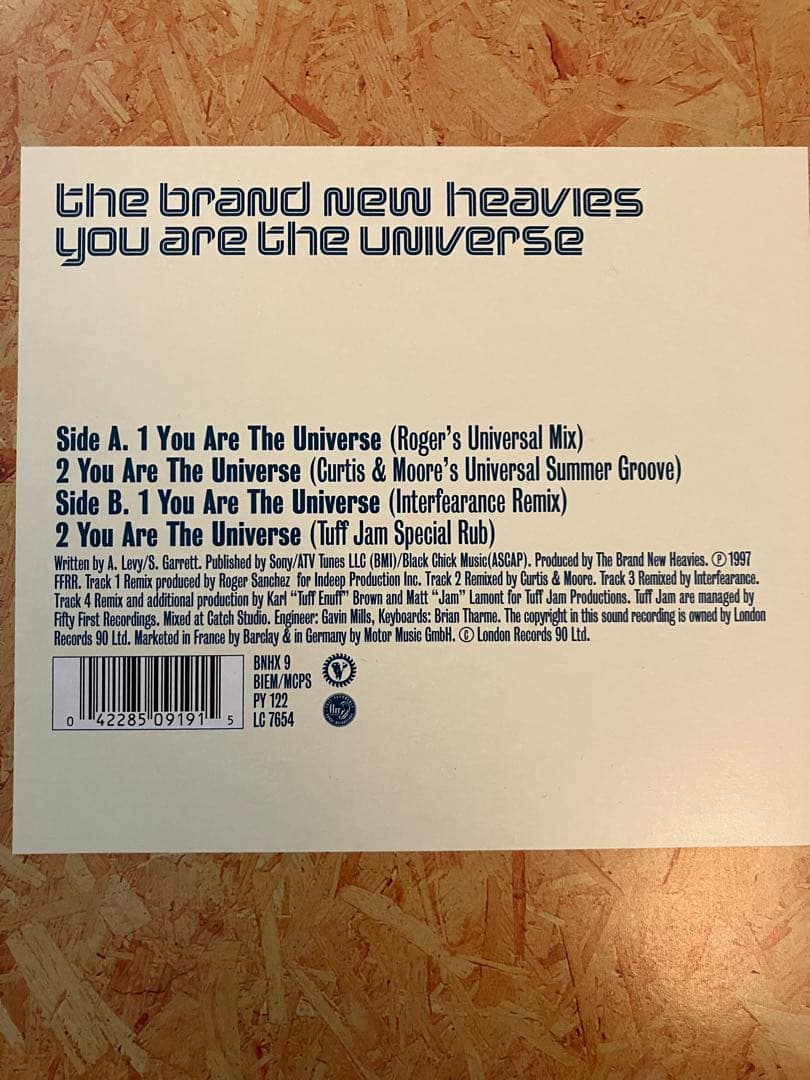 9枚セット　まとめて　BRAND NEW HEAVIES ブランニューヘヴィーズ