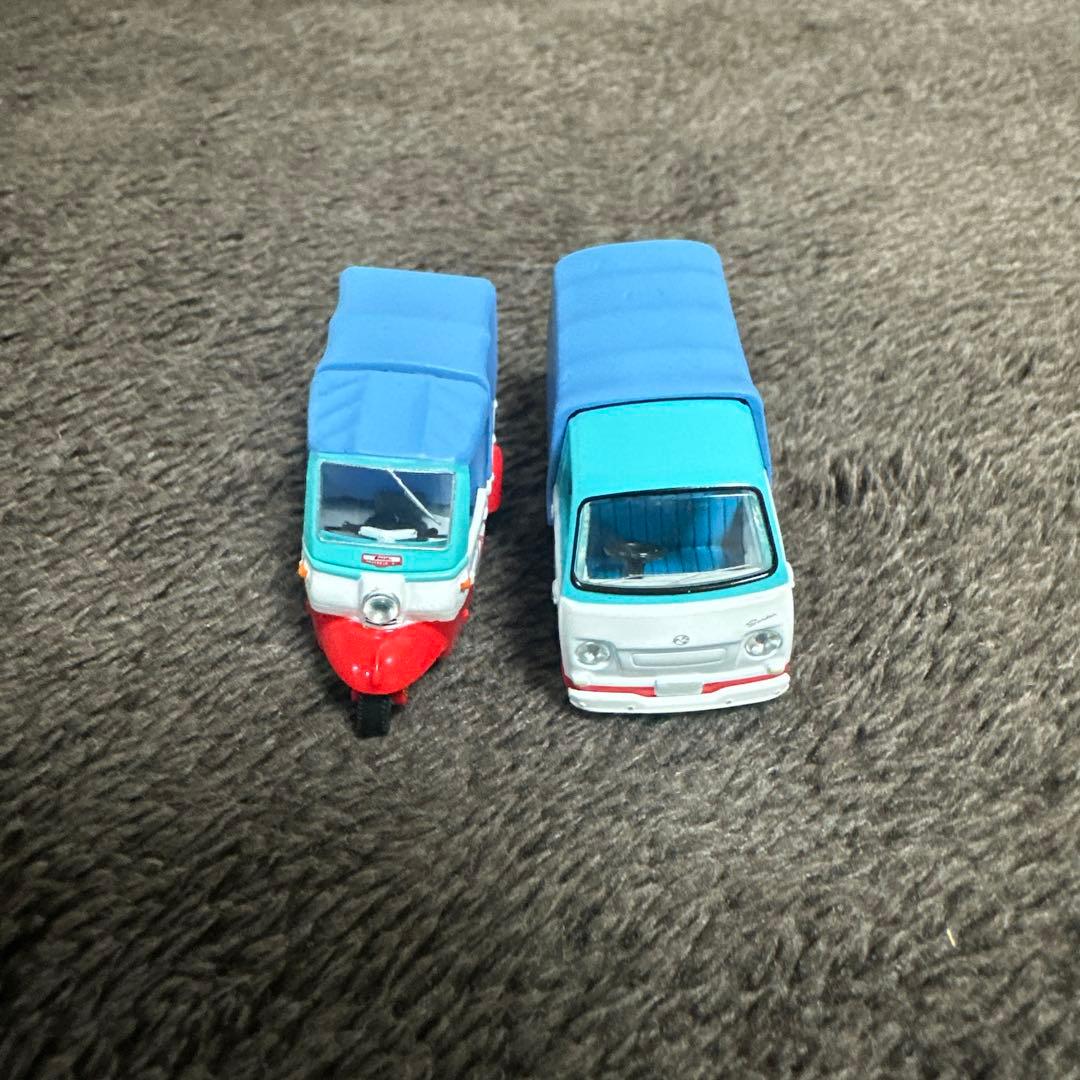 トミカ ダイハツミゼットLV-143 スバルサンバートラック LV-77
