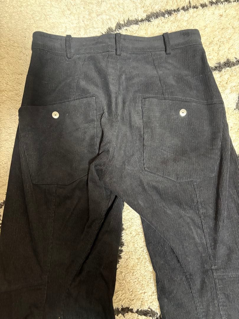 パンツ Omar afridi Knee Darted Flare Trousers