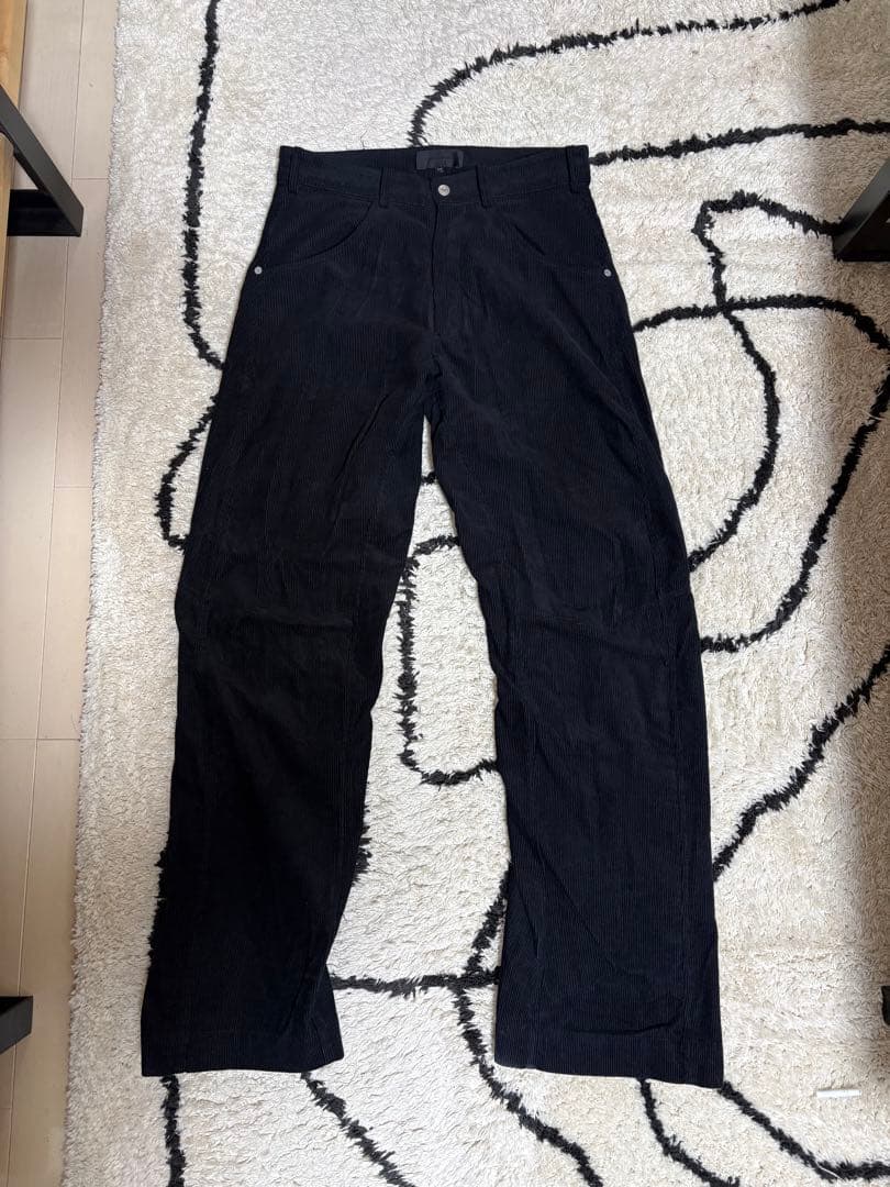 パンツ Omar afridi Knee Darted Flare Trousers