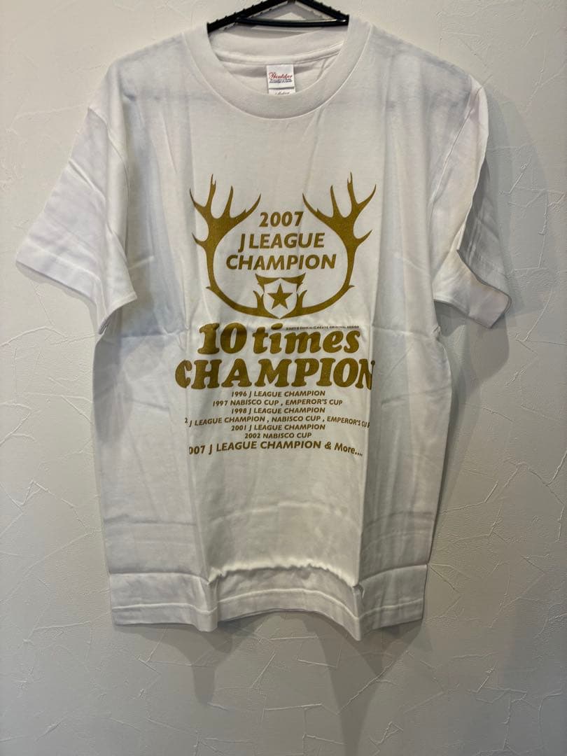 新品劇レアインファイト 2007 Jリーグチャンピオン Tシャツ　M 鹿島
