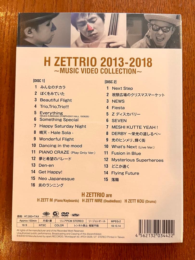 ミュージック HZETTRIO2013-2018 MUSIC VIDEO COLLECTION