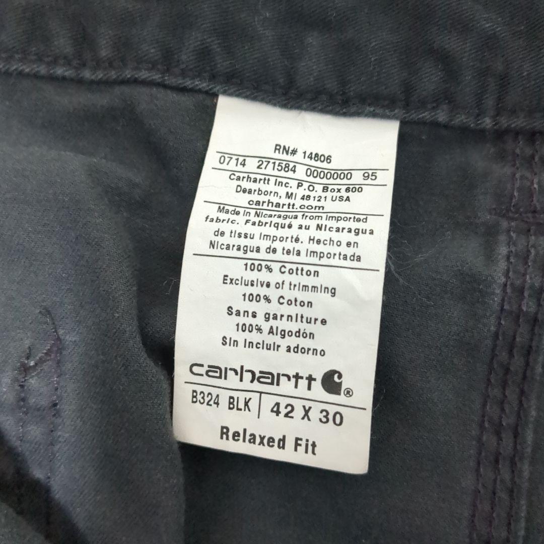 Carhartt ペインターパンツ ワークパンツ 黒 42-30