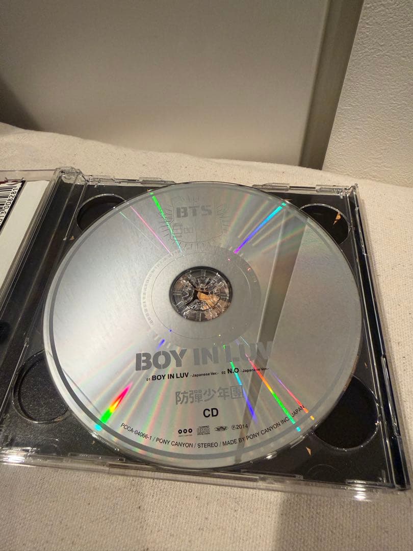 BTS「BOY IN LUV」CD＋DVD➕トレカ J-HOPE