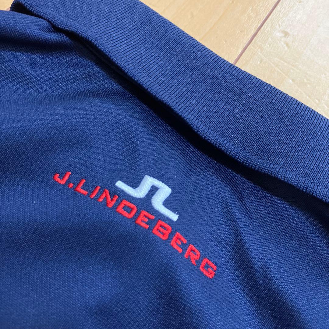 J.LINDEBERGジェイリンドバーグ　ノースリーブ　ワンピース　ネイビー　M