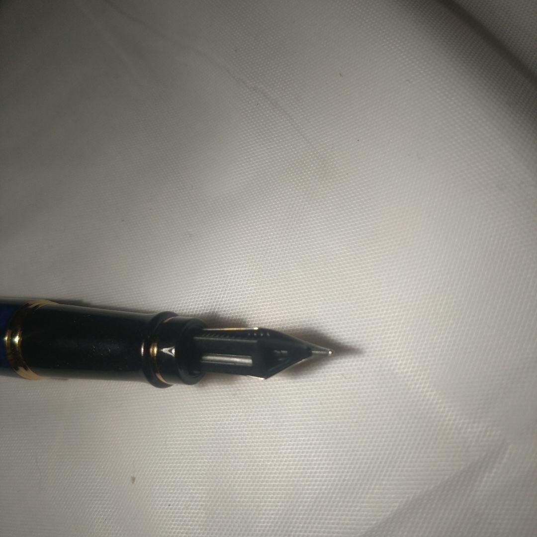 WATERMAN PARIS 万年筆 ブルー F 細字